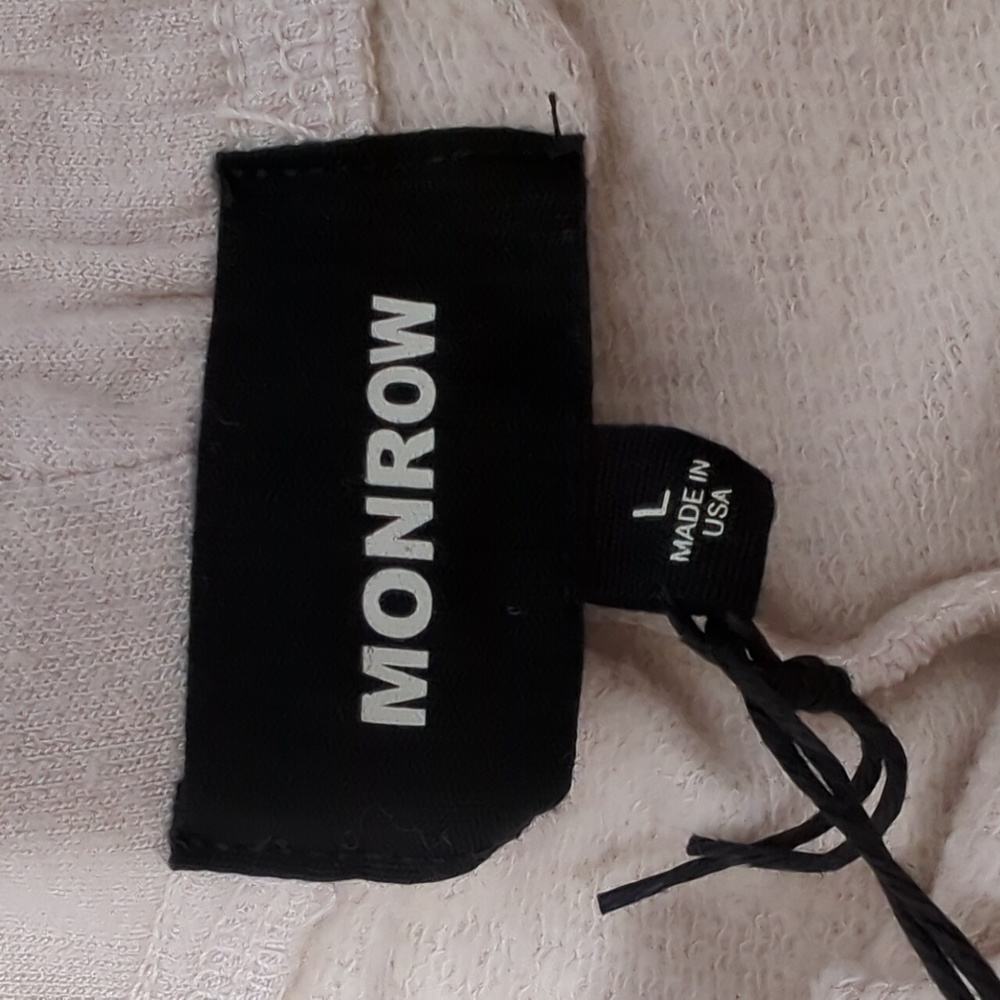 NWT Monrow girlfriend sweatpants - Picture 4 of 8